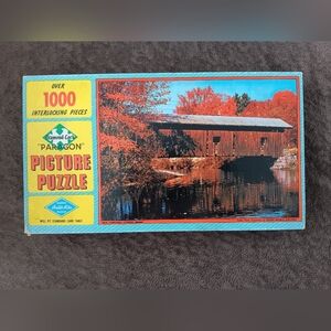 PARAGON Vintage Diamond-Lock Autumn Bridge Puzzle